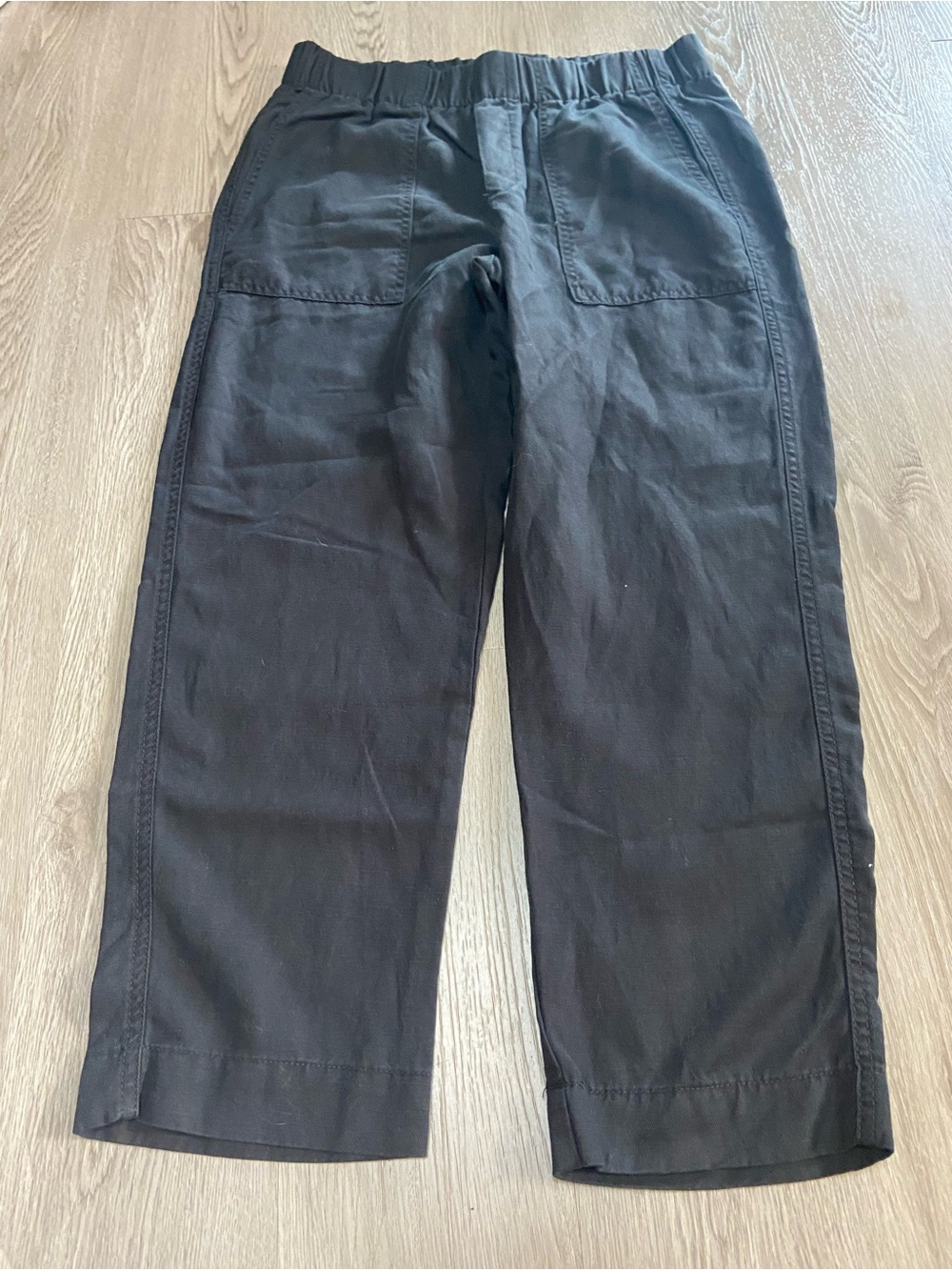 Banana Republic Black Straight-Leg Women's Pants